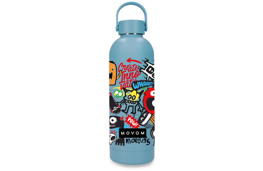 Movom monsters dečiji termos 500 ml - plava 32.733.41