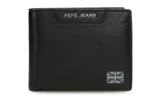 Pepe jeans indiana muški novčanik - crna 75.340.41