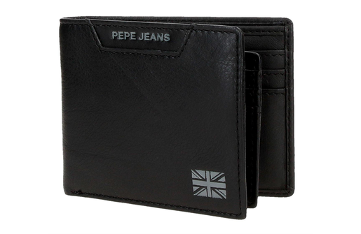 Pepe jeans indiana muški novčanik - crna 75.340.41
