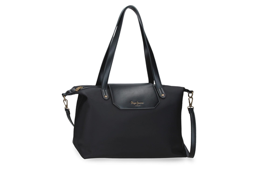 Pepe jeans leire ženska tote torba - crna 75.176.41