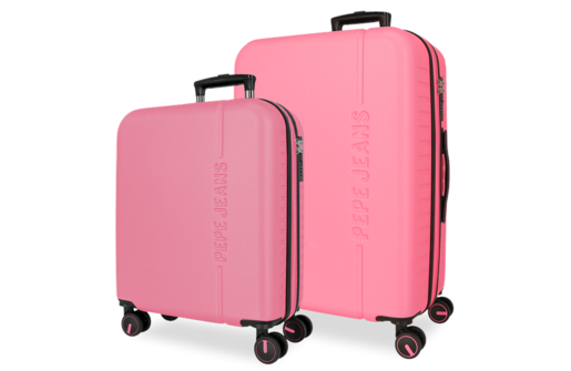 Pepe jeans montana set kofera 2/1 - pink 75.689.48