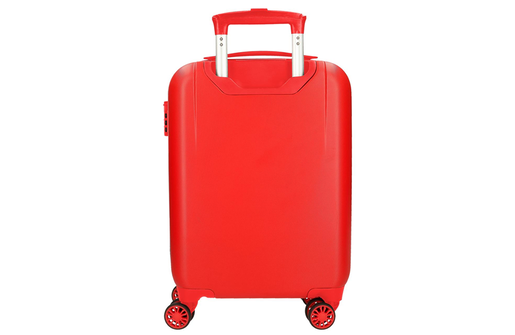 Roll road happy pets dečiji kofer 50 cm - bela/crvena 49.913.48