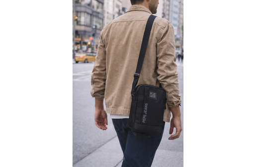 Pepe jeans matlock muška torba na rame - crna 73.155.41