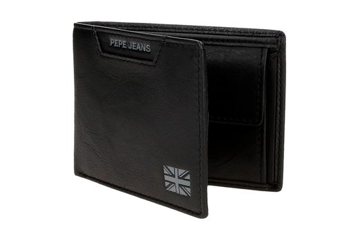 Pepe jeans indiana muški novčanik - crna 75.371.41