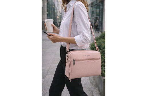 Pepe jeans paola ženska torba na rame - pink 74.454.42
