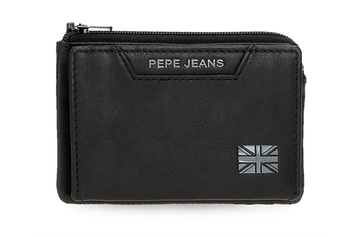 Pepe jeans indiana muški novčanik - crna 75.302.41