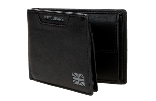 Pepe jeans indiana muški novčanik - crna 75.331.41