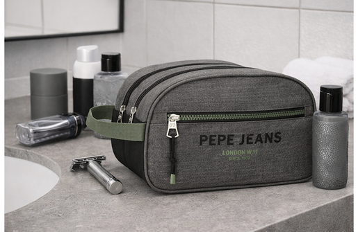 Pepe jeans edemon muški neseser - siva 69.144.22