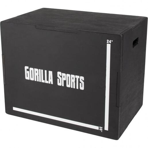 Gorilla sports Pliometrijska kutija crna
