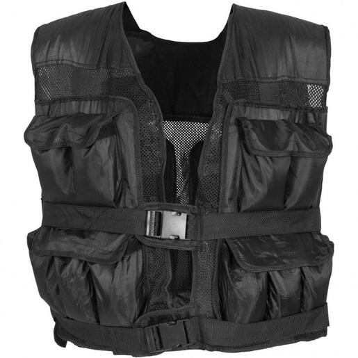 Gorilla sports Prsluk sa opterećenjem crni 10 kg