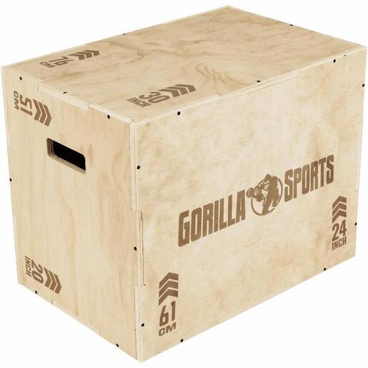 Gorilla sports Pliometrijska kutija drvena