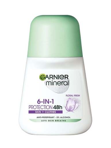 Garnier Mineral Deo Protection 6 Floral Fresh Roll-on 50 ml