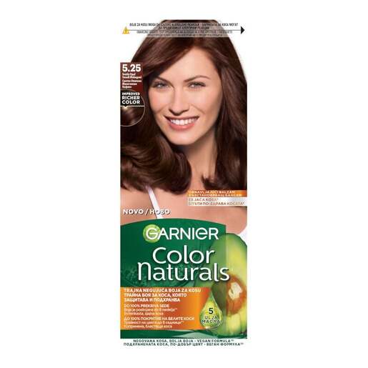 Garnier Color Naturals 5.25 boja za kosu svetlo opal smeđi mahagoni