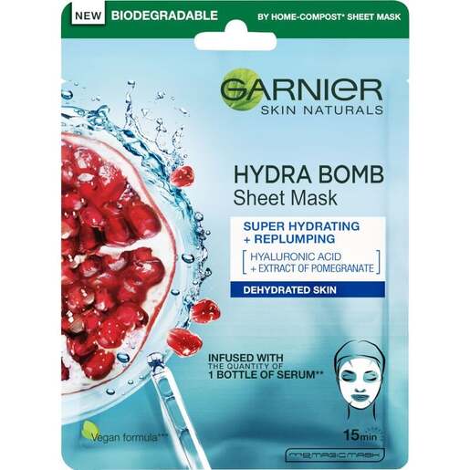 Garnier Skin Naturals Tissue Mask Moisture + Aqua Bomb Maska za lice