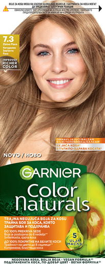Garnier Color Naturals 7.3 boja za kosu zlatno plava