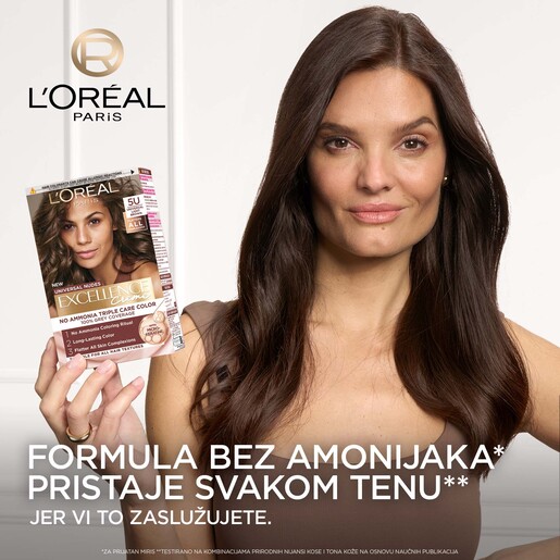 L'Oreal Paris Excellence Universal Nudes boja za kosu 5U