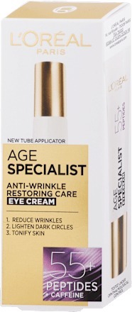 L'Oreal Paris Age Specialist 55+ krema za predeo oko očiju 15ml