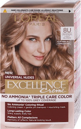 L'Oreal Paris Excellence Universal Nudes boja za kosu 8U