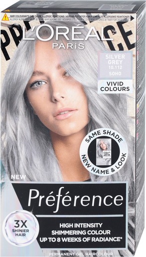 L'Oreal Paris Preference Vivids 10.112 Silver Grey boja za kosu