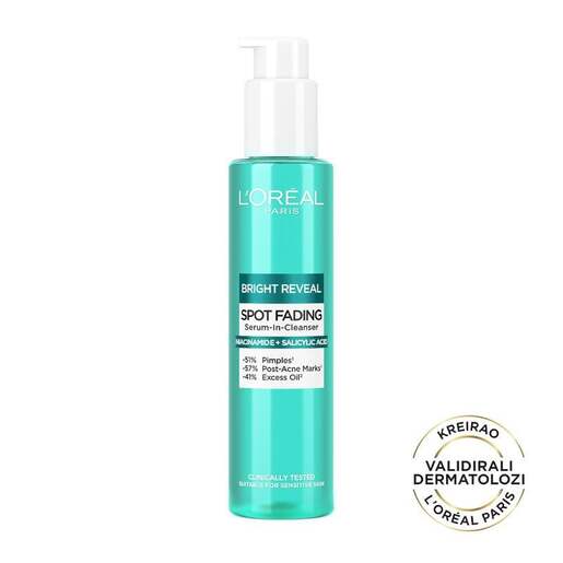 L'Oreal Paris Bright Reveal penušav gel za čišćenje lica 150ml