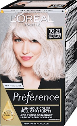 L'Oreal Paris Preference Boja za kosu 10.21