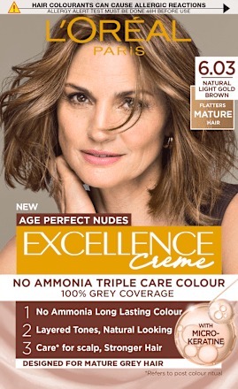 L'OREAL PARIS EXCELLENCE AGE PERFECT NUDES 6.03 ASH BROWN BOJA ZA KOSU