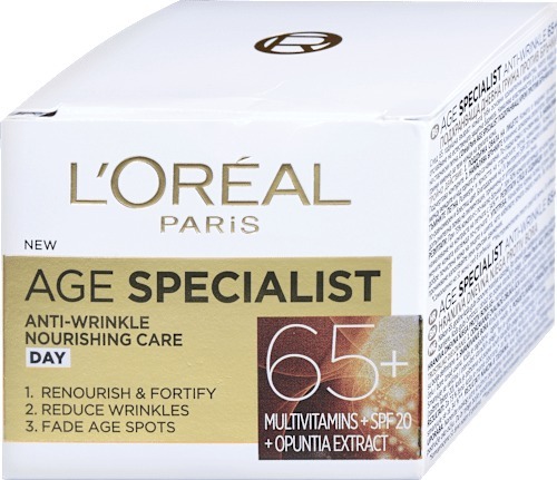 L'Oreal Paris Age Specialist Anti-Wrinkle 65+ Dnevna nega protiv bora 50 Ml