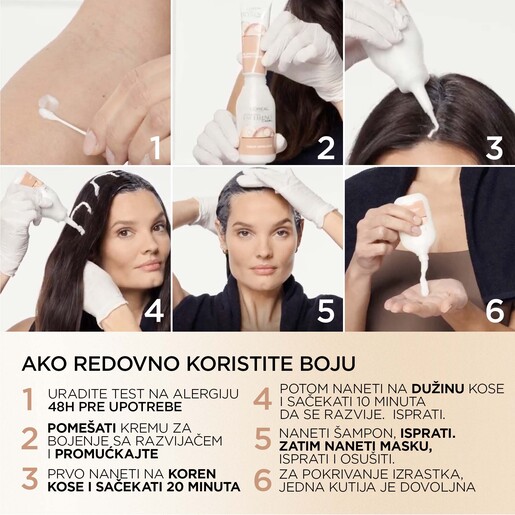 L'Oreal Paris Excellence Universal Nudes boja za kosu 7U