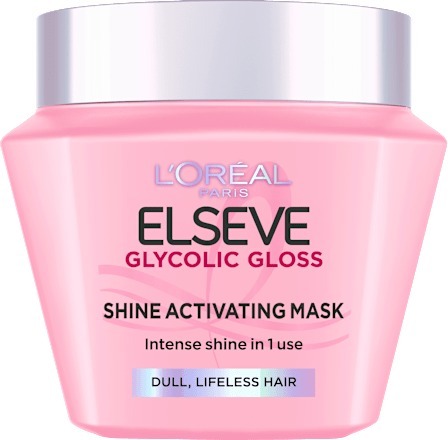 L'Oreal Elseve Glycolic Gloss Maska za beživotnu kosu bez sjaja 300ML