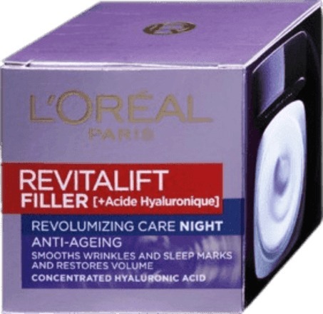 L'Oreal Paris Revitalift Filler Noćna krema protiv bora 50 ml