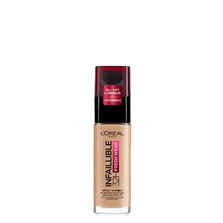 L'Oreal Paris Infaillible 24H Fresh Wear Tečni puder 140 Golden Beige