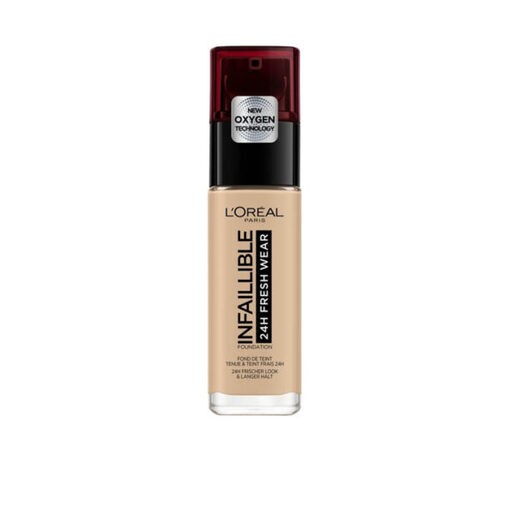 L'Oreal Paris Infaillible 24H Fresh Wear Tečni puder 125 Natural Rose