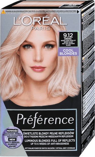L'Oreal Paris Preference boja za kosu 9.12