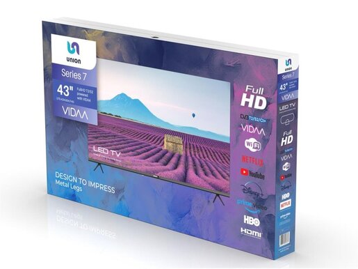 Union TV 43'' FullHD T2 VIDAA (U70.43HU04.FHD)
