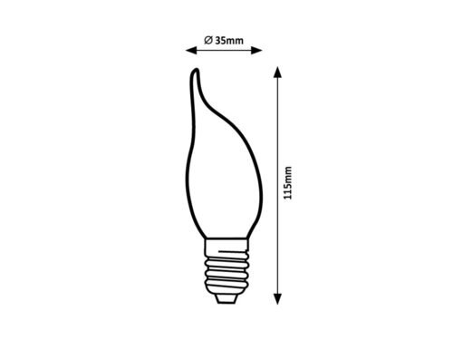 Rabalux LED vlakna Filament-LED 79149