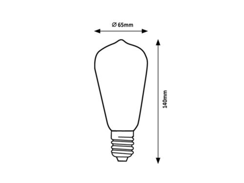 Rabalux LED vlakna Filament-LED 79154