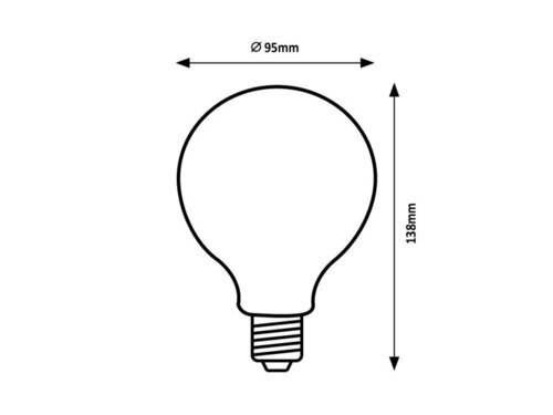 Rabalux LED vlakna Filament-LED 79128