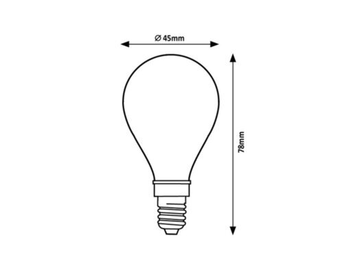 Rabalux LED vlakna Filament-LED 79189