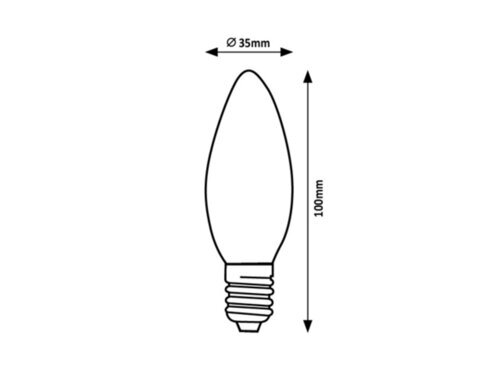 Rabalux LED sijalica Filament-LED 79047