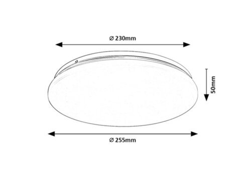 Rabalux Plafonjera Lucas2 71510