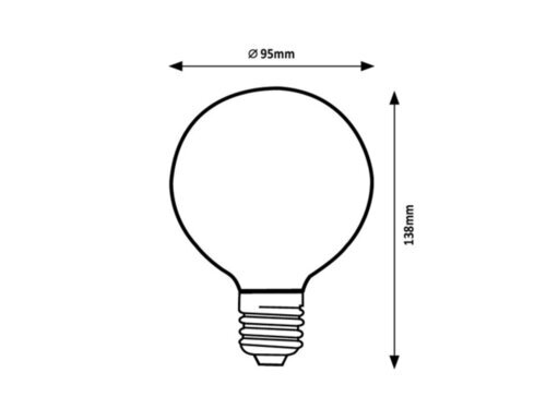 Rabalux LED vlakna Filament-LED 79188