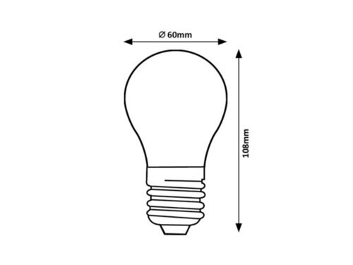 Rabalux LED vlakna Filament-LED 79052
