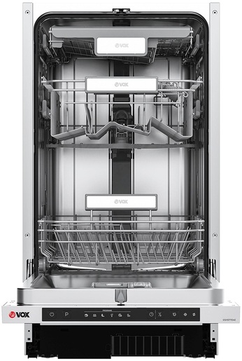 Vox ugradna mašina za pranje sudova GSI 10 7704E, 10 kompleta, inox
