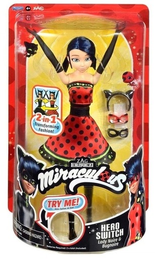 MIRACULOUS MAGIČNA 2 U 1 LUTKA