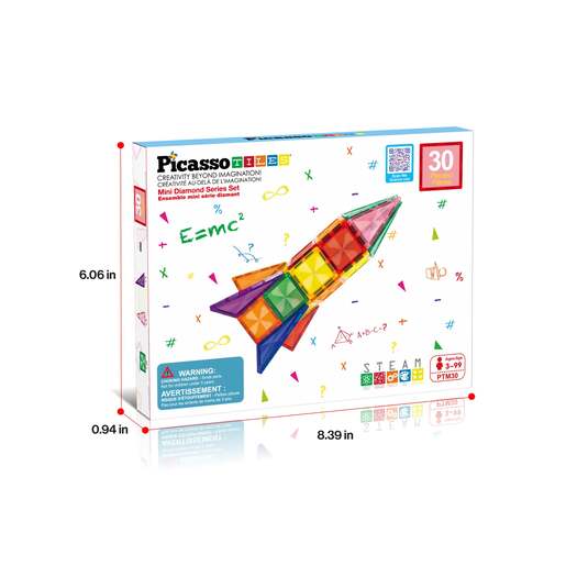 PICASSO TILES RAKETA MINI SET 30 KOM