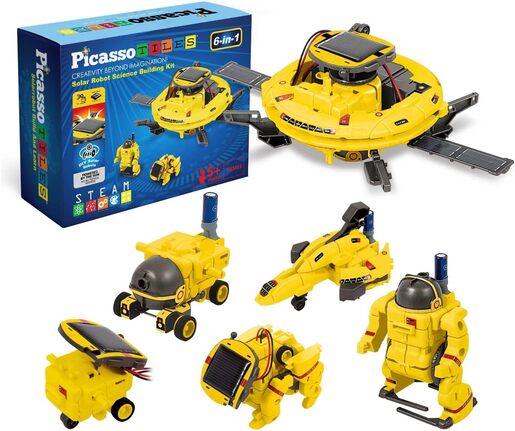 PICASSO TILES SOLARNI UFO ROBOT SET 6 U 1