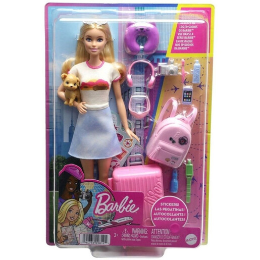 BARBIE MALIBU TRAVEL SET