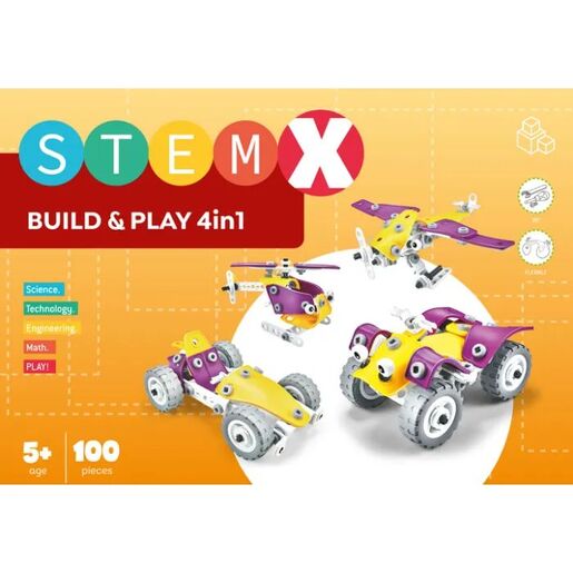 STEMX: SKLOPIVI SET ZA IGRU 4U1