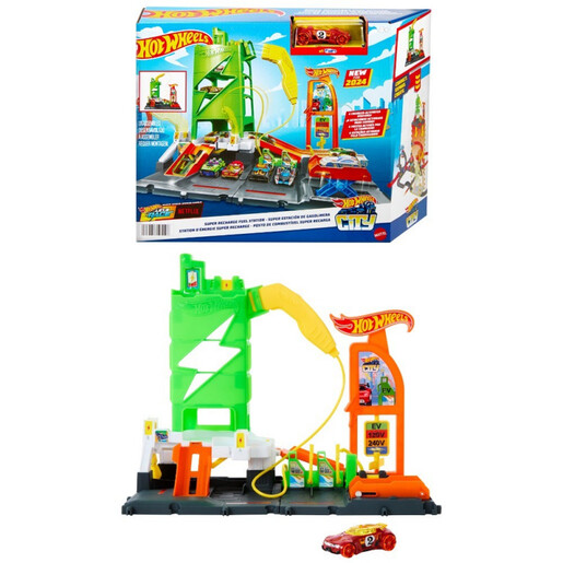 HOT WHEELS CITY BENZINSKA STANICA