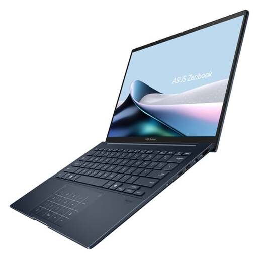 Laptop ASUS Zenbook 14 UX3405CA-ST1350, 14 3K OLED, Intel Core Ultra 5 225H, 16GB RAM, 512GB SSD, DOS